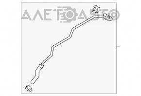 Tubulatura de admisie a uleiului de racire a sistemului de racire Ford Fusion mk5 13-20