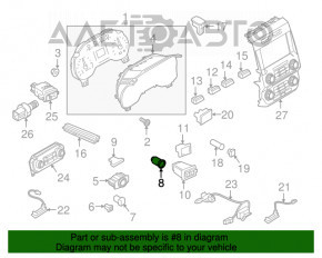 Butonul Start-Stop Ford Fusion mk5 15-20