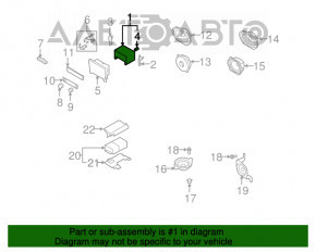 Magnetofon, Monitor, CD-changer, Radio, Panou Mazda CX-7 06-09