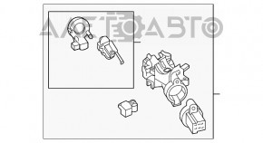 Замок зажигания Mazda CX-7 06-09 с ключом