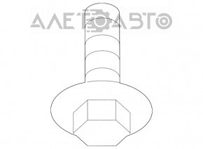 Protecție podea stânga Ford Fusion mk5 13-20 nou aftermarket