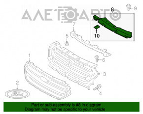 Husa televizor Ford Escape MK3 17-19 restilizat nou, neoriginal