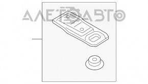 Suport radiator stânga Ford Mustang mk6 15- nou, neoriginal.