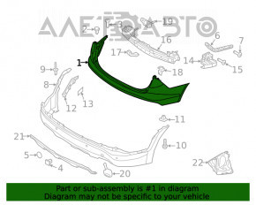 Bara spate goală Hyundai Santa FE Sport 13-16 pre-restilizare, nouă, neoriginală.