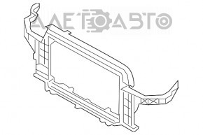 Televizorul panoului radiatorului Hyundai Veloster 12-13, nou, neoriginal.