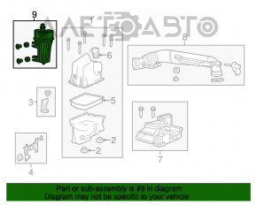 Rezonatorul Jeep Cherokee KL 14-18 2.4 nou, neoriginal