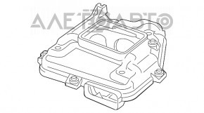 Corpul filtrului de aer Jeep Compass 11-16 2.0 2.4 nou aftermarket