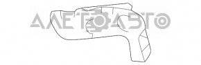 Suportul de bara fata dreapta pentru Jeep Grand Cherokee WK2 14-21, nou, neoriginal.