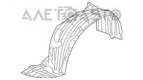 Bara de protecție față stânga Mazda CX-5 13-16, nou, neoriginal.