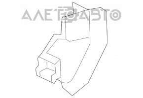 Suporturi pentru grila inferioară a bara de protecție față dreapta Toyota Camry v70 18-20, nou, neoriginal