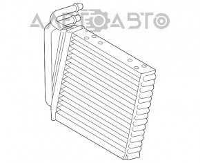 Radiatorul de încălzire a încălzitorului VW Passat b8 16-19 SUA nou neoriginal AVA