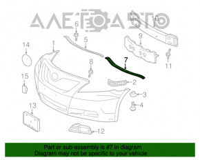 Suport bara fata superior Toyota Camry v40 07-09 nou neoriginal