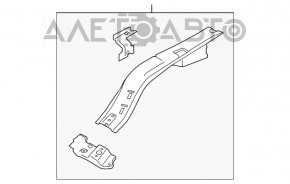 Bara stângă a televizorului Ford Mustang mk6 15-