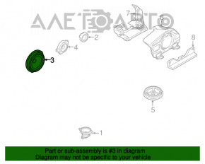 Difuzor ușă față stânga Ford Mustang mk6 15-