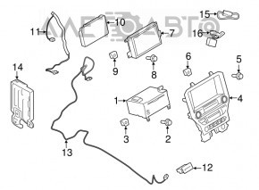 Amplificator Ford Mustang mk6 15-