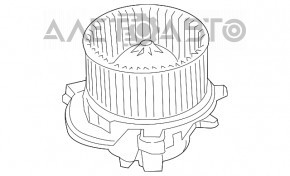 Motorul ventilatorului de încălzire Ford Mustang mk6 15-