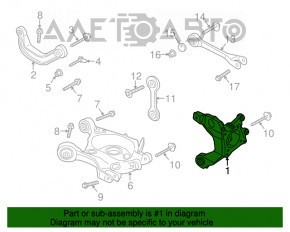 Capacul spate dreapta Ford Mustang mk6 15-