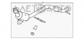 Приемная труба с катализатором Ford Mustang mk6 15- 2.3T