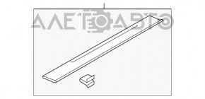 Capac prag exterior stânga pentru Ford Mustang mk6 15- cupe, închis, cu iluminare