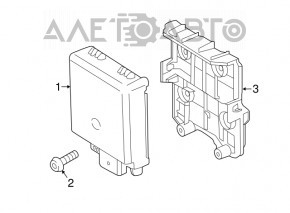 Suport senzor unghi mort BSM Ford Mustang mk6 15-