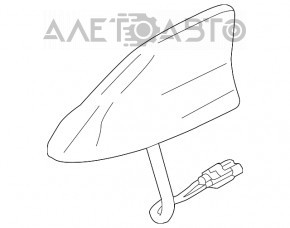 Antena aripă Ford Edge 15-