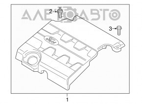 Capac motor Ford Edge 15-18 3.5