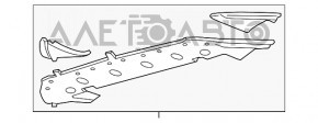 Protecția pentru bara frontală Ford Edge 15-18 este montată.