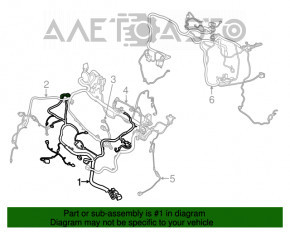 Проводка моторная Ford C-max MK2 13-18