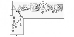 Evaporatorul de aer condiționat Ford C-max MK2 13-18