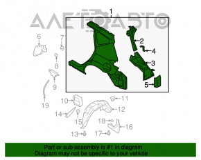 Aripa spate dreapta Nissan Murano z51 09-14, culoare bordo.