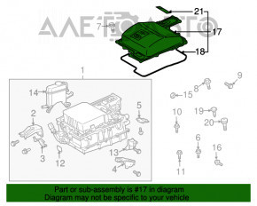 Capacul invertorului superior Toyota Prius 20 04-09