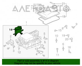 Rezervorul de expansiune al invertorului Toyota Prius 2004-2009