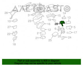 Convertorul de direcție pentru Lexus LS460 07-12 rwd