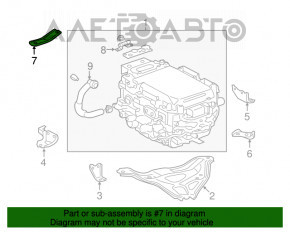 Montarea invertorului Toyota Avalon 13-18 2.5 hibrid