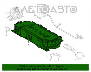 Аккумуляторная батарея ВВБ в сборе Toyota Prius 50 16-18 lithium-ion, touring