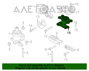 Pernele de transmisie Lincoln MKZ 13-16 3.7