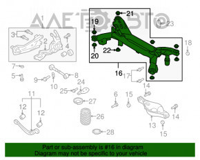 Bara spate Mazda6 09-13