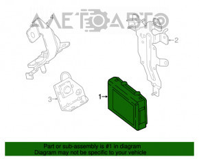 COMMUNICATION BLUETOOTH CONTROL MODULE Mazda 3 14-18 BM