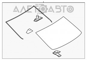 Geam spate Mazda 6 13-17 SUA