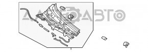 Grila stergatoarelor din plastic dreapta Mazda 6 13-17