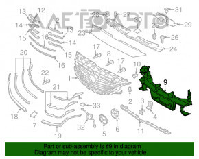 Suport radar de croazieră Mazda 6 13-21