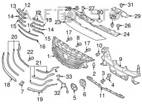 Suport radar de croazieră Mazda 6 13-21