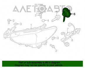 Blocul de aprindere Mazda 6 13-21