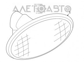 Schimbare a aripii din față stânga Mazda3 03-08 HB