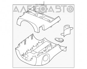 Învelișul coloanei de direcție Mazda CX-7 06-09