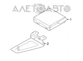 MODUL DE CONTROL AL COMUNICĂRII CALCULATOR Mazda 6 13-21