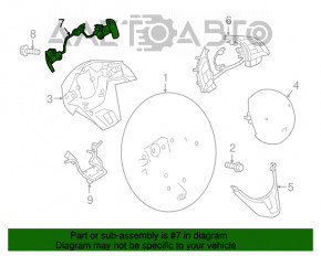 Volan cu padele pentru Mazda 6 13-21