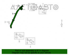 Centura de siguranță din spate dreapta pentru Mazda 6 13-17, culoare neagră