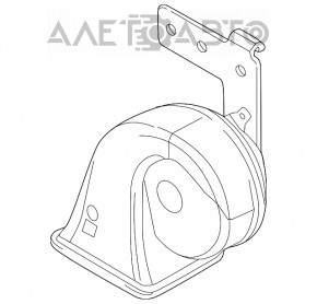 Сигнал правый Mazda 6 13-21 high OEM