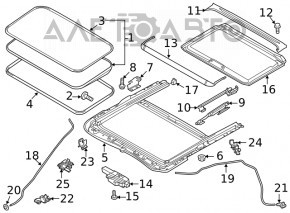 Capacul de la baie Mazda 6 13-21